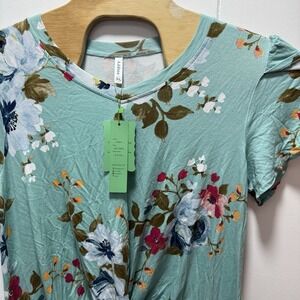 Addtoo Womens Shirt Summer Casual Short Sleeve Size XL NEW‎ WITH TAGS
